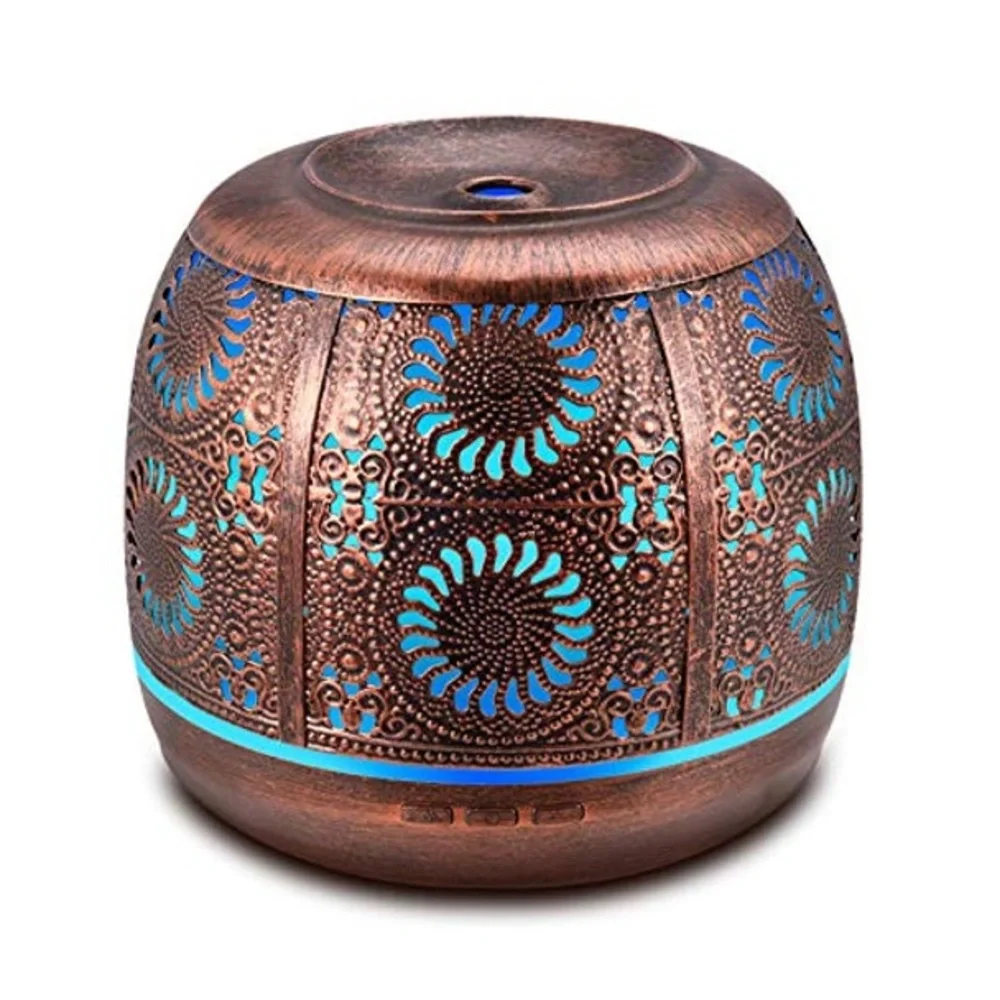 Ominihome Essential Oil Aroma Diffuser Bronze Metal